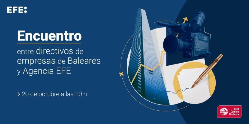 Encuentro entre directivos de empresas de Baleares y la agencia EFE