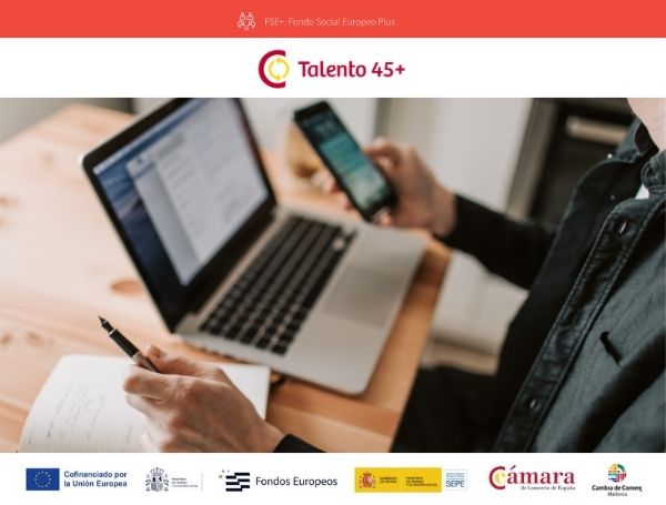 Talento 45+: desarrollo de habilidades digitales: navega sin miedo