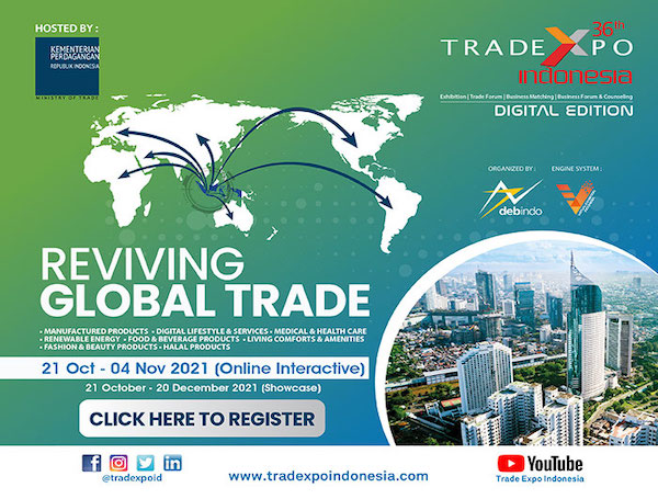 Trade Expo Indonesia 2021 Digital Edition